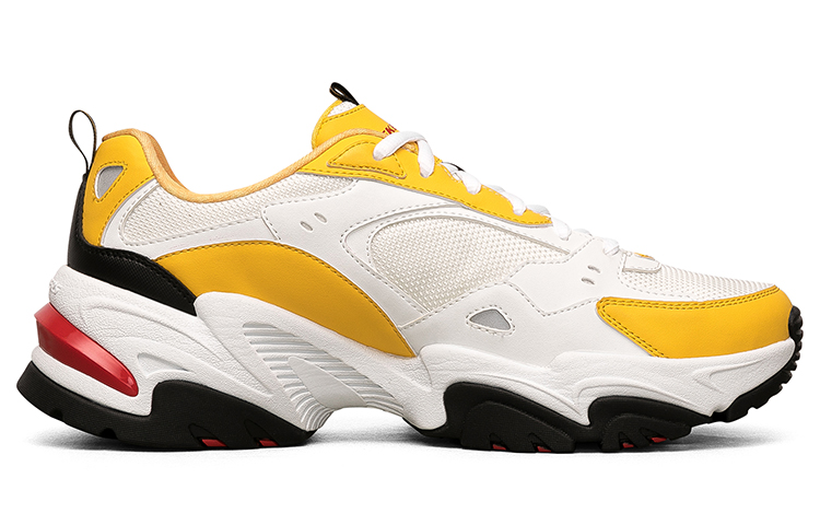 Order One Punch Man x Skechers Stamina V2 一拳超人聯名 埼玉 低筒老爹鞋 女款 白黑黃