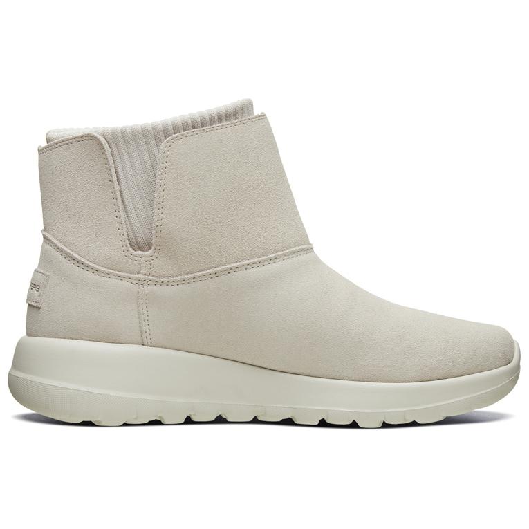 Order (W) Bottes Courtes Skechers On The Go Socks Stitching ''Gris'' 16605-NAT