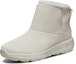 Lookbook (Women) Skechers One The Go Socks Stitching Short Boots 'Grey' 16605-NAT