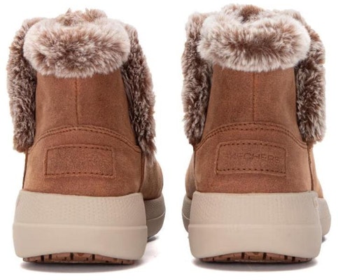 Skechers GO WALK 柔軟舒適 雪地靴 女款 栗色 Lookbook Skechers GO WALK 柔軟舒適 雪地靴 女款 栗色