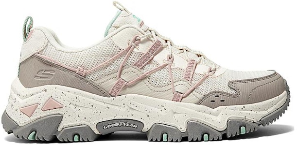 Skechers 云屿舒適百搭 簡約 減震耐磨 低幫 戶外功能鞋 女款 灰白 Order Skechers 云屿舒適百搭 簡約 減震耐磨 低幫 戶外功能鞋 女款 灰白