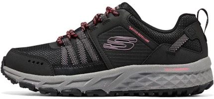 (Women) Skechers Outdoor Trekking Low Cut 'Black Red Grey' 180061C-BKHP (Women) Skechers Outdoor Trekking Low Cut 'Black Red Grey' 180061C-BKHP