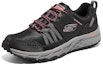 Lookbook (W) Skechers Kasut Trekking Luar Potongan Rendah 'Hitam Merah Kelabu' 180061C-BKHP