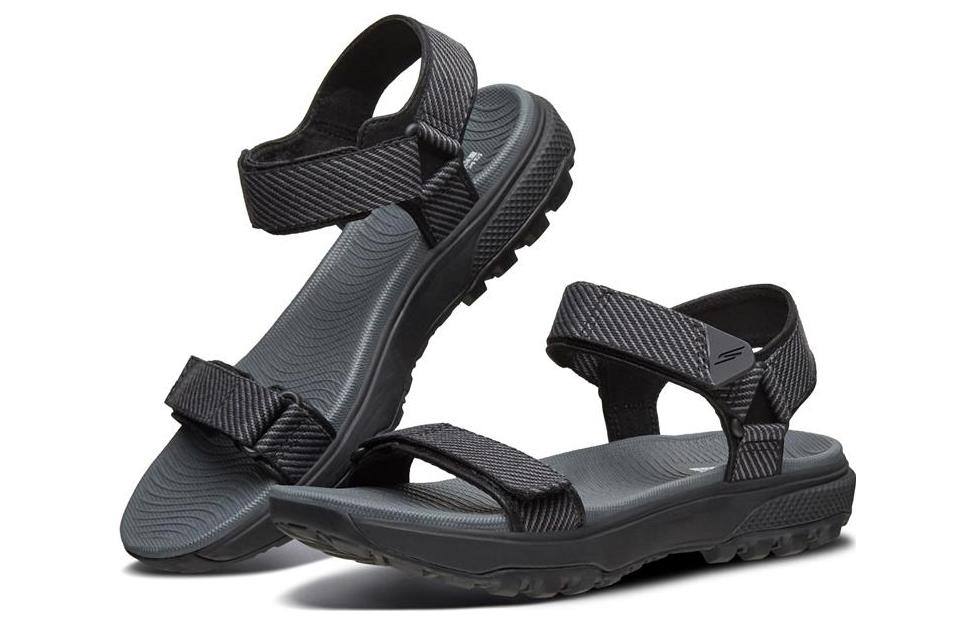 Lookbook (Women) Skechers Outdoor Ultra Sandal 'Black Grey' 16210-BKGY