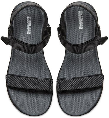(W) Skechers Outdoor Ultra Sandal 'Hitam Abu-Abu' 16210-BKGY Shop (W) Skechers Outdoor Ultra Sandal 'Hitam Abu-Abu' 16210-BKGY