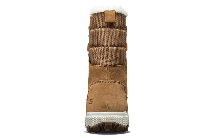 Shop Skechers 大自然極限 高筒雪地靴 女款 栗子色