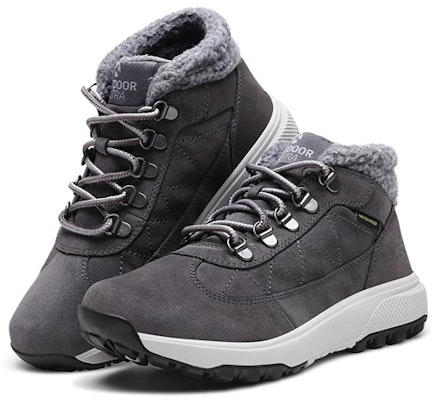 (W) Skechers 户外 Ultra 灰色绒里高帮鞋 15558-CHAR Lookbook (W) Skechers 户外 Ultra 灰色绒里高帮鞋 15558-CHAR