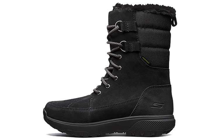 (Women) Skechers Outdoors Ultra High-Top Snow Boots Black 15567-BBK