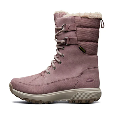 (W) Skechers Outdoors Ultra High-Top Snow Boots Pink