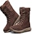 (W) Skechers Outdoors Ultra High-Top Snow Boots Merah 15567-CHOC