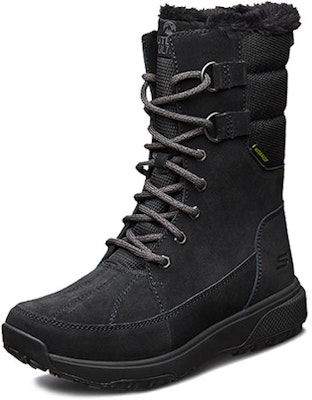 (Women) Skechers Outdoors Ultra High-Top Snow Boots Black 15567-BBK Order (Women) Skechers Outdoors Ultra High-Top Snow Boots Black 15567-BBK