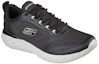Lookbook (W) Skechers Overhaul 2.0 Low-Top Hitam/Putih 232288-BLK