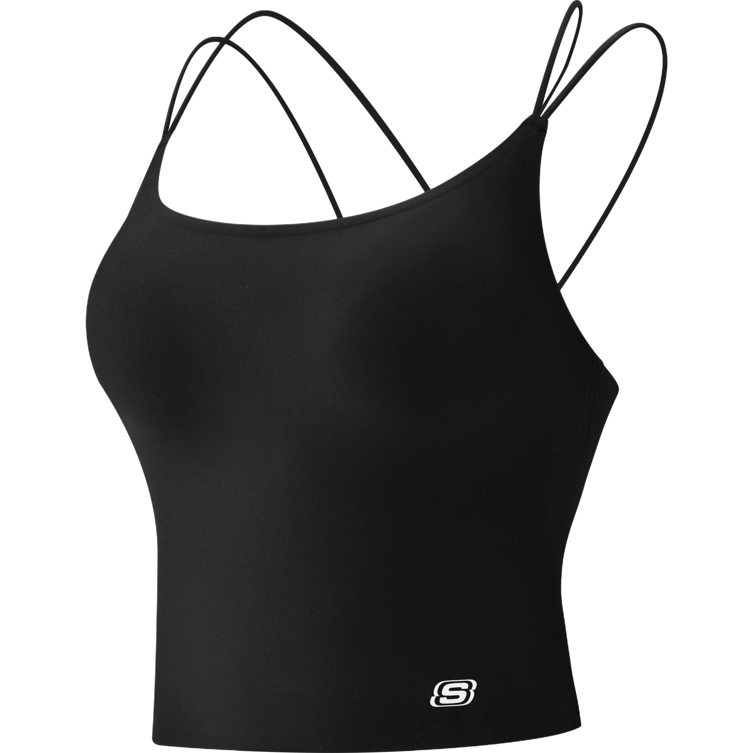 (Women) Skechers Padded Strappy Sports Bra Tank Top – No Underwire, High Elasticity. NK25W032-2
