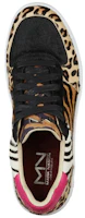 Shop Skechers Palmilla-paley 透氣耐磨低筒休閒板鞋 女款 豹紋
