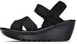 Buy Skechers Parallel 時尚休閒坡跟涼鞋 女款 全黑色