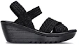 Order Skechers Parallel 時尚休閒坡跟涼鞋 女款 全黑色