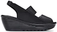 Order (W) 스케쳐스 패러렐 웨지 샌들 (블랙) 48863-BLK