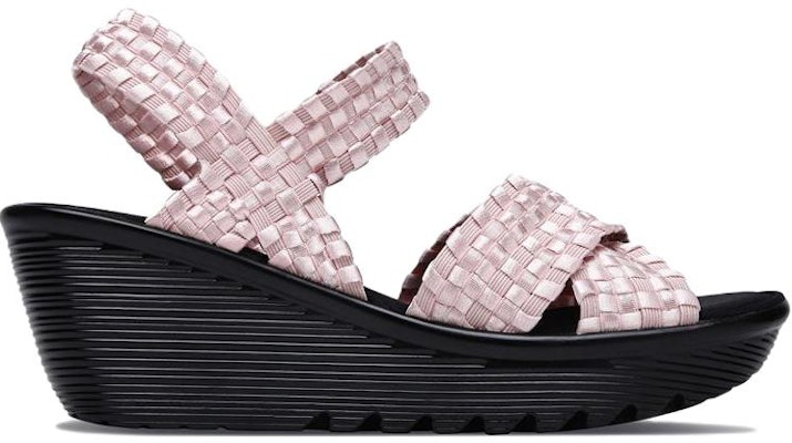 (Women) Skechers Parallel 'Fashion Casual Pink Wedge Sandal' 38658-PNK Order (Women) Skechers Parallel 'Fashion Casual Pink Wedge Sandal' 38658-PNK