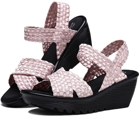 (W) Skechers Parallel 'Sandalia Casual de Cuña Rosa para Mujer' 38658-PNK Lookbook (W) Skechers Parallel 'Sandalia Casual de Cuña Rosa para Mujer' 38658-PNK