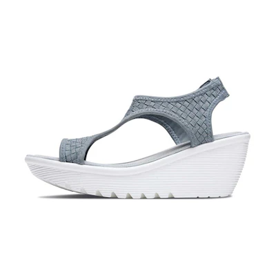 (W) Skechers Parallel 'Fashion Casual Sandal Grey'