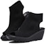 Lookbook (W) Skechers Parallel 'Sandal Wedge Kasual Fesyen Hitam' 49829-BLK