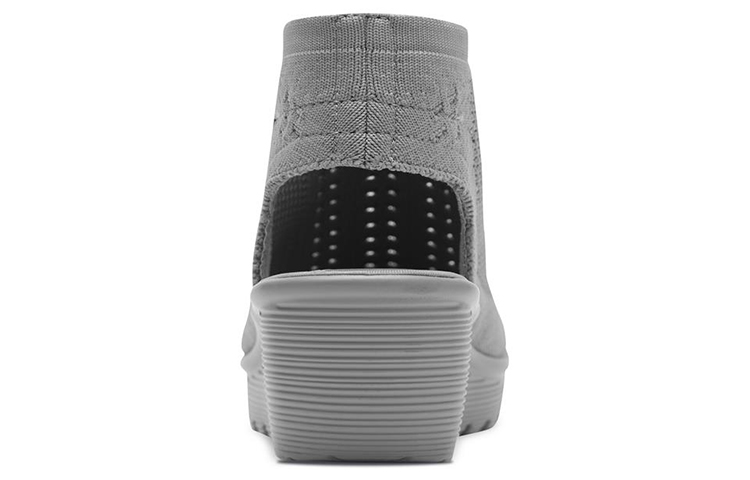 Shop (Women) Skechers Parallel 'Fashion Casual Wedge Sandal Grey' 49829-GRY