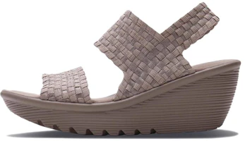 (Women) Skechers Parallel 'Fashion Wedge Sport Sandal - Grey Brown' 38659-TPE (Women) Skechers Parallel 'Fashion Wedge Sport Sandal - Grey Brown' 38659-TPE