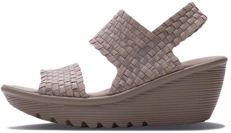 women-skechers-parallel-fashion-wedge-sport-sandal-grey-brown-38659-tpe