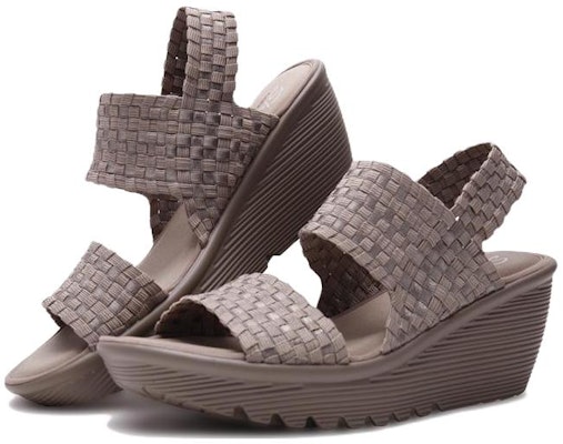 (Women) Skechers Parallel 'Fashion Wedge Sport Sandal - Grey Brown' 38659-TPE Lookbook (Women) Skechers Parallel 'Fashion Wedge Sport Sandal - Grey Brown' 38659-TPE