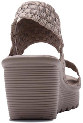 (Women) Skechers Parallel 'Fashion Wedge Sport Sandal - Grey Brown' 38659-TPE Shop (Women) Skechers Parallel 'Fashion Wedge Sport Sandal - Grey Brown' 38659-TPE