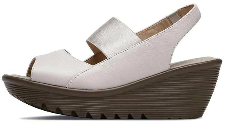 Skechers Parallel 坡跟休閒涼鞋 女款 自然色 Buy Skechers Parallel 坡跟休閒涼鞋 女款 自然色