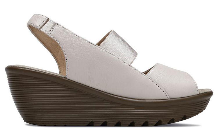 Order Skechers Parallel 坡跟休閒涼鞋 女款 自然色