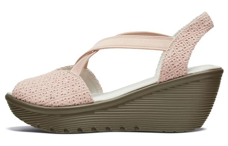 (Women) Skechers Parallel 'Pink Wedge Sandal' 41102-PNK