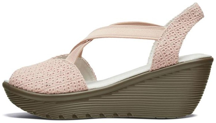 (Women) Skechers Parallel 'Pink Wedge Sandal' 41102-PNK Buy (Women) Skechers Parallel 'Pink Wedge Sandal' 41102-PNK