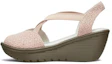 Buy (Women) Skechers Parallel 'Pink Wedge Sandal' 41102-PNK