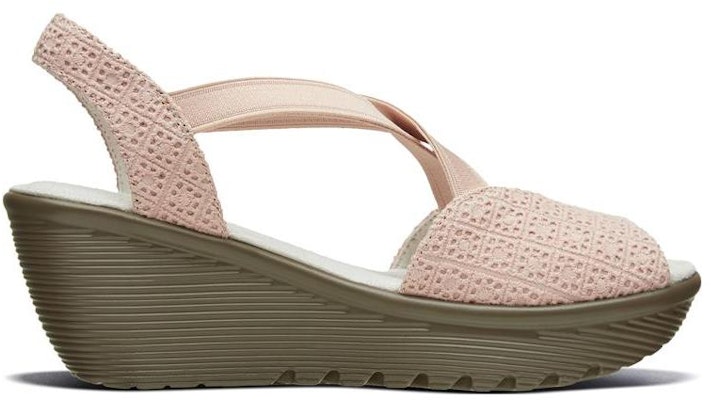 (W) (女性用)スケッチャーズ パラレル「ピンクウェッジサンダル」41102-PNK 41102-PNK Order (W) (女性用)スケッチャーズ パラレル「ピンクウェッジサンダル」41102-PNK 41102-PNK