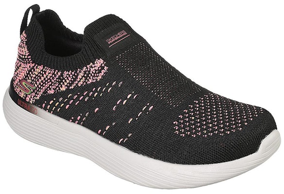 (W) Skechers Prestasi GOrun 400 V2 'Hitam Pink' 128195-BKCL Lookbook (W) Skechers Prestasi GOrun 400 V2 'Hitam Pink' 128195-BKCL