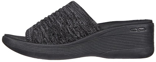 (Women) Skechers Pier-Lite-My Wish 163274-BLK (Women) Skechers Pier-Lite-My Wish 163274-BLK