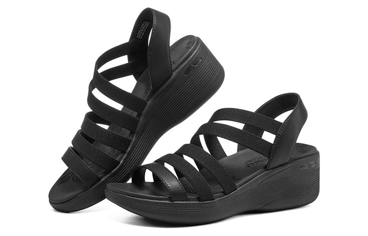 Lookbook (W) Skechers Pier-Lite ''Total Black'' 163276-BBK