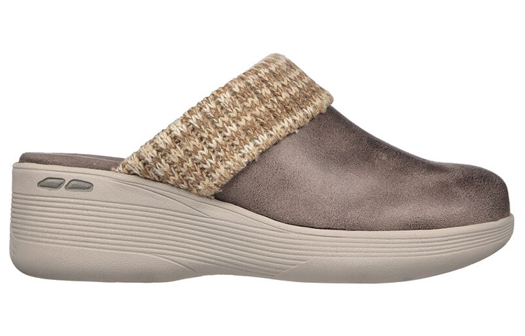 Order (W) Skechers Pier-Lite 'Sandal Kasual Wedge Coklat' 158409-DKTP