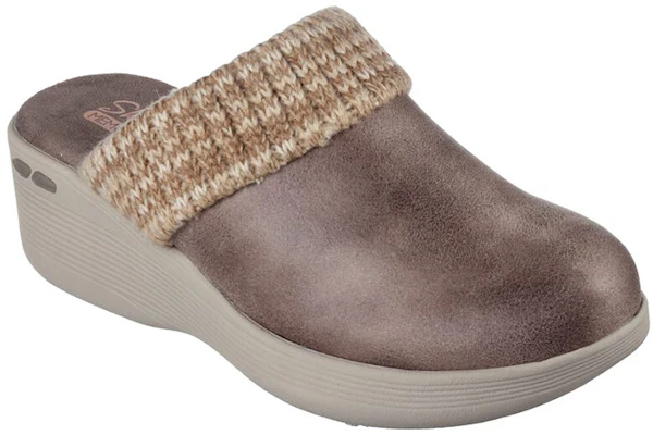 (W) Skechers Pier-Lite 'Sandal Kasual Wedge Coklat' 158409-DKTP Lookbook (W) Skechers Pier-Lite 'Sandal Kasual Wedge Coklat' 158409-DKTP