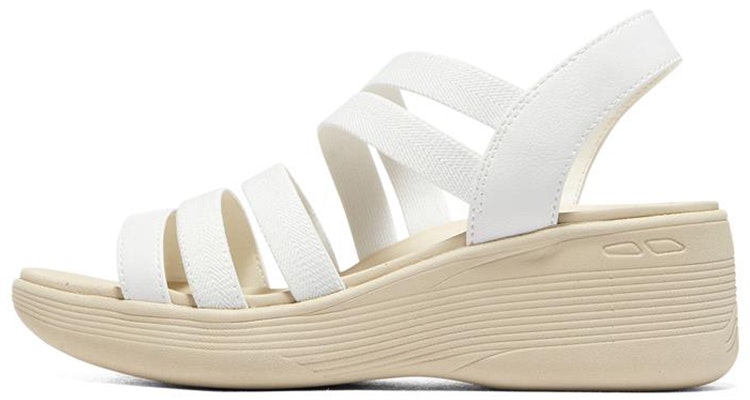 (W) Skechers Pier-Lite 'Sandal Tumit Tinggi Fesyen Putih' 163276-WHT Buy (W) Skechers Pier-Lite 'Sandal Tumit Tinggi Fesyen Putih' 163276-WHT