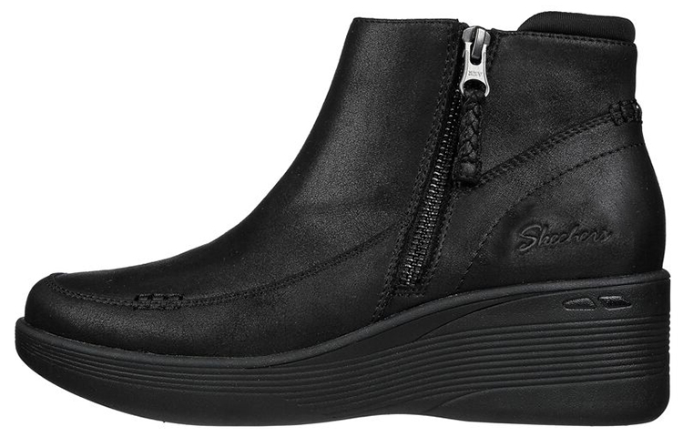 (Women) Skechers Pier-Lite 'Natural Charm All Black' 167578-BBK