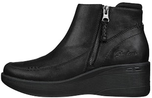(Women) Skechers Pier-Lite 'Natural Charm All Black' 167578-BBK (Women) Skechers Pier-Lite 'Natural Charm All Black' 167578-BBK