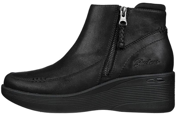 Skechers Pier-Lite - Natural Charm 短靴 女款 全黑色 Buy Skechers Pier-Lite - Natural Charm 短靴 女款 全黑色