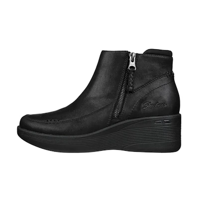 (W) Skechers Pier-Lite 'Natural Charm All Black'