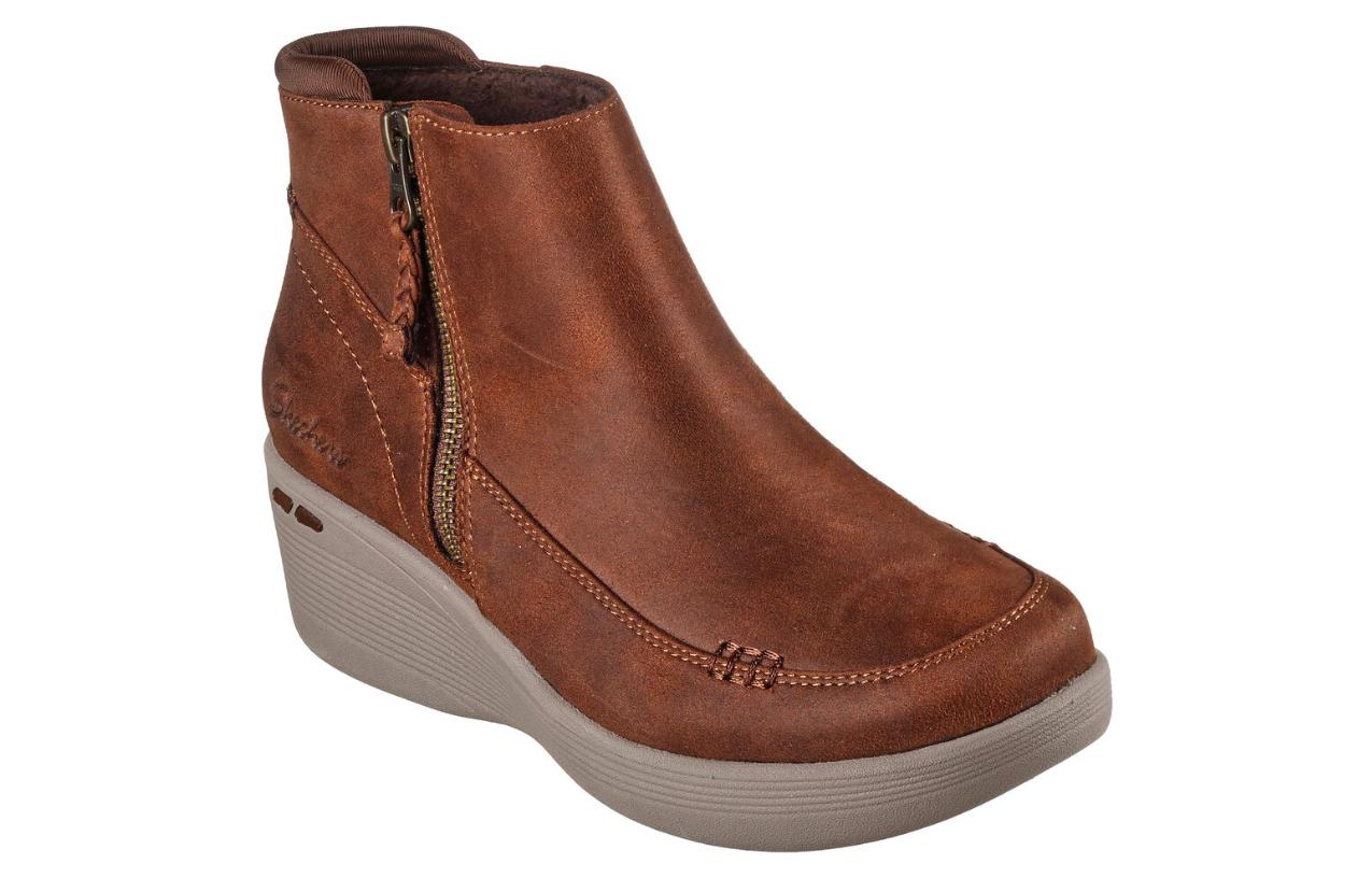 Lookbook (W) Skechers Pier-Lite ''Natural Charm Chocolate'' - Scarpe Eleganti Donna Marroni 167578-CHOC