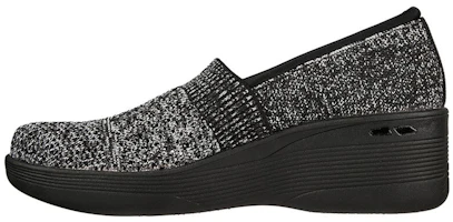 (Women) Skechers Pier-Lite 'Wow Factor' 158410-BKW (Women) Skechers Pier-Lite 'Wow Factor' 158410-BKW