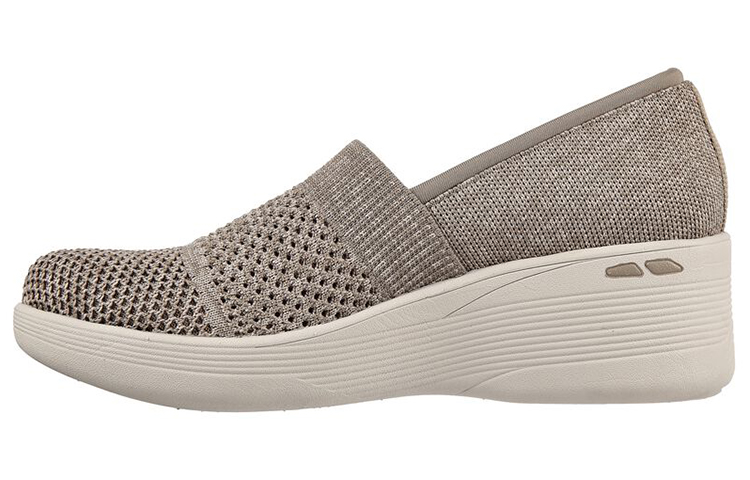 (Women) Skechers Pier-Lite 'Wow Factor Deep Taupe' 158410-DKTP