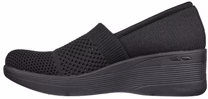 (Women) Skechers Pier-Lite 'Wow Factor - Pure Black' 158410-BBK (Women) Skechers Pier-Lite 'Wow Factor - Pure Black' 158410-BBK